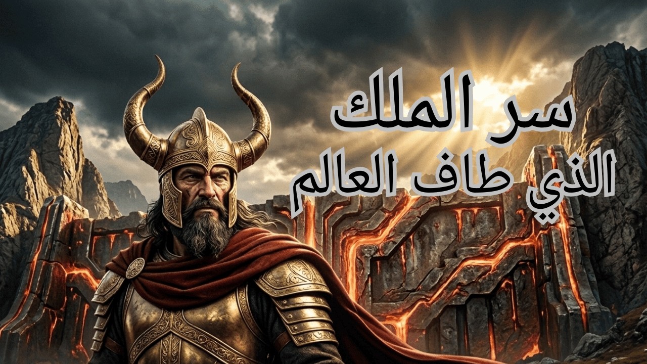 الملك الذي طاف الأرض وحبس يأجوج ومأجوج 🌍⚔️