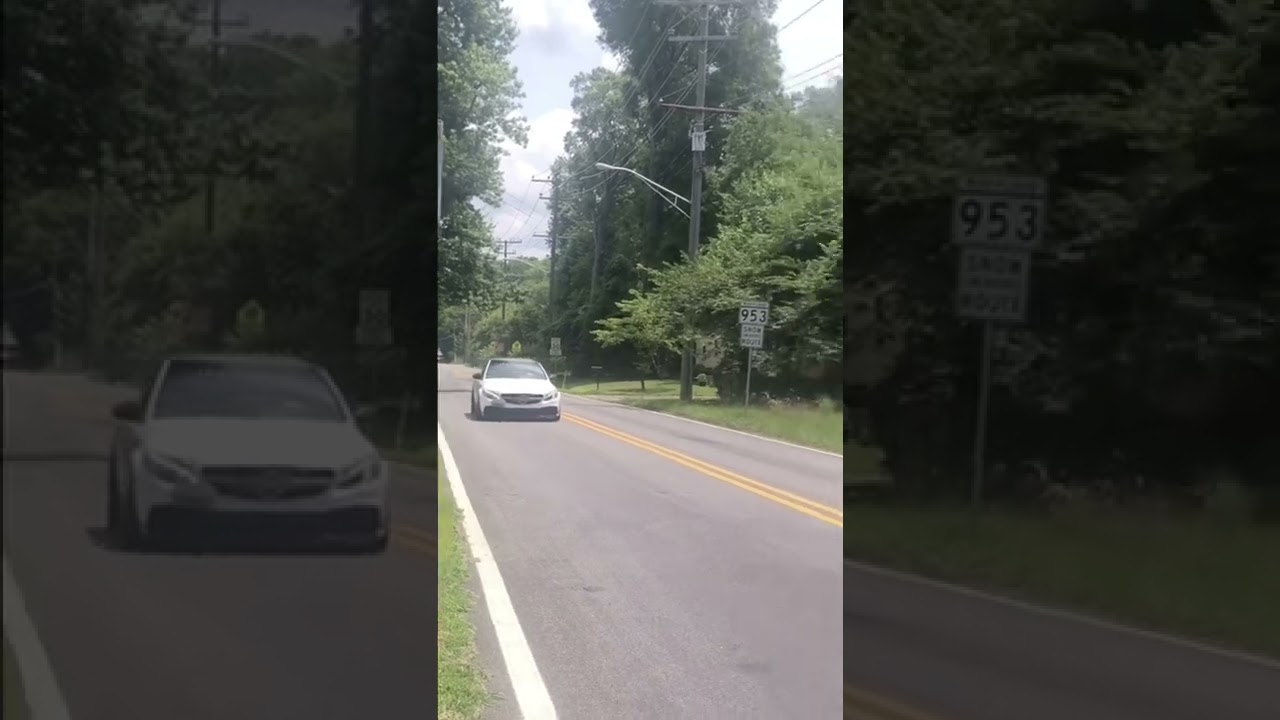 Full Renntech R3 AMG C63s Akrapovic Titanium Exhaust