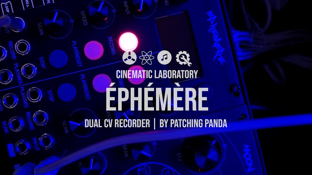 Ephemere | Dual CV Recorder | by Patching Panda