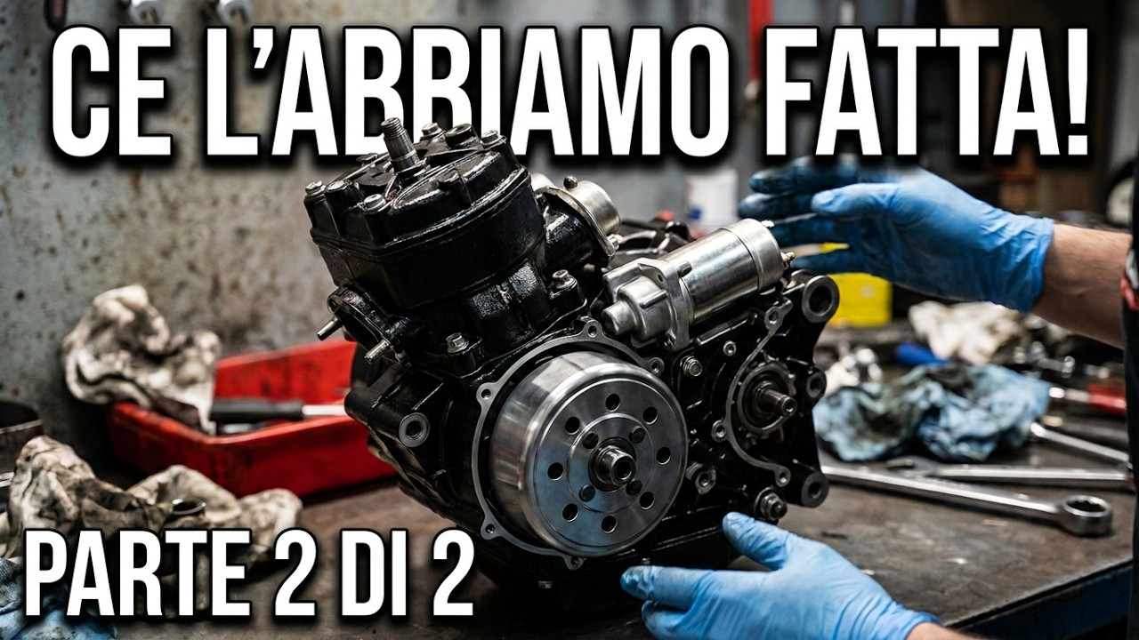 34 - Aprilia Red Rose 50: adattamento RV4 - parte 2 di 2​