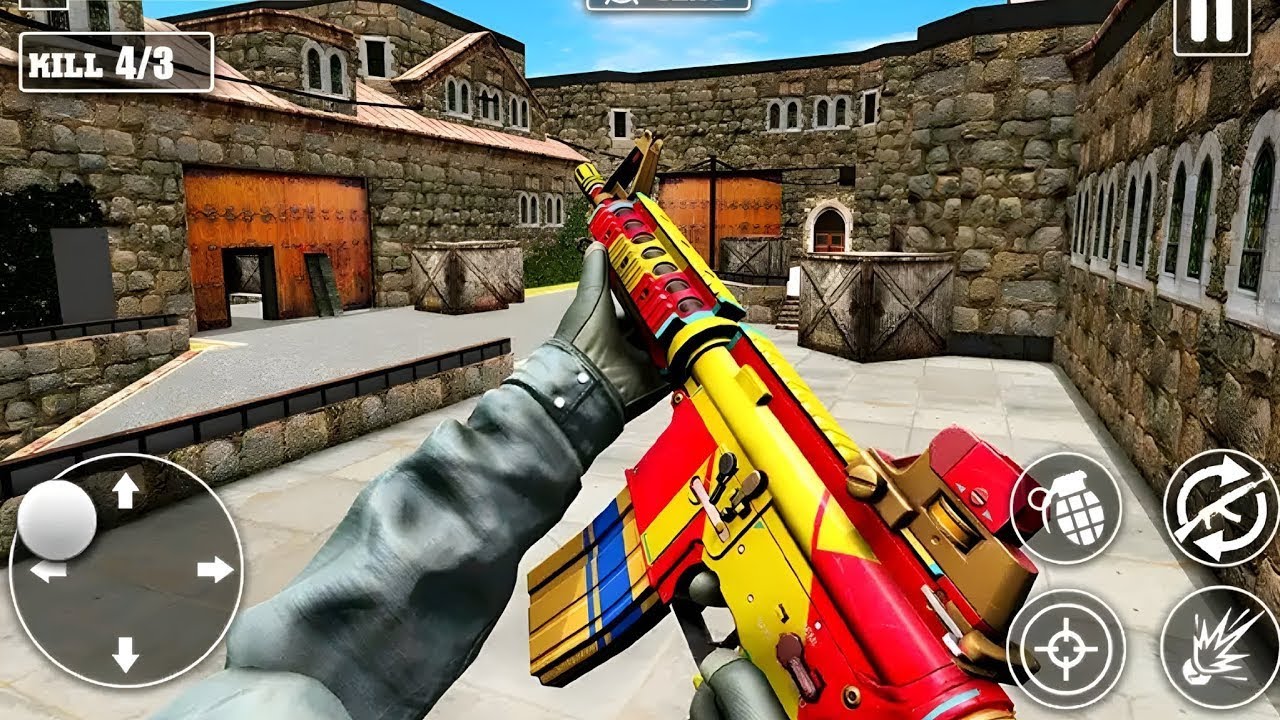 Anti Terrorist Gun Strike Critical Action Shooting Games _ Android Gameplay 