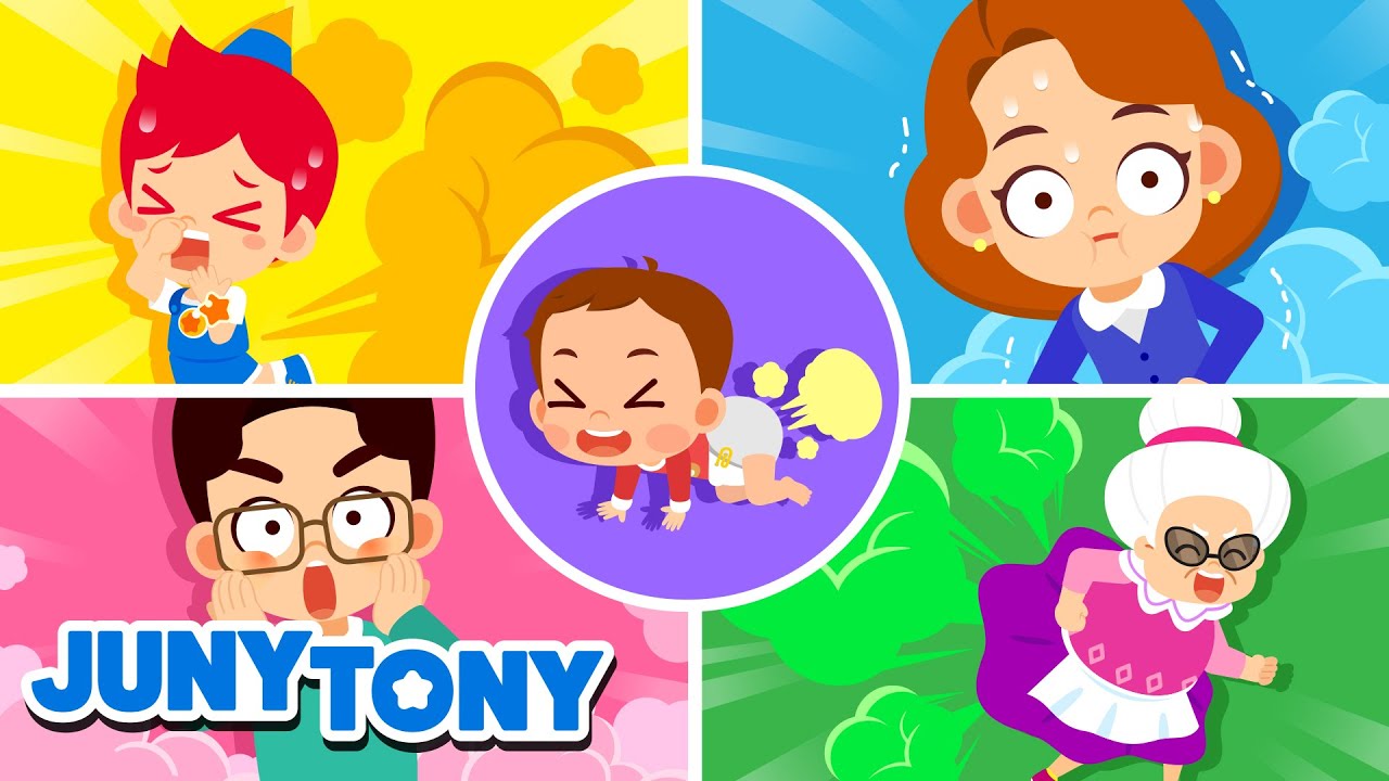 La Familia Súper Pedos y Más 💨 Canciones Infantiles | JunyTony en español