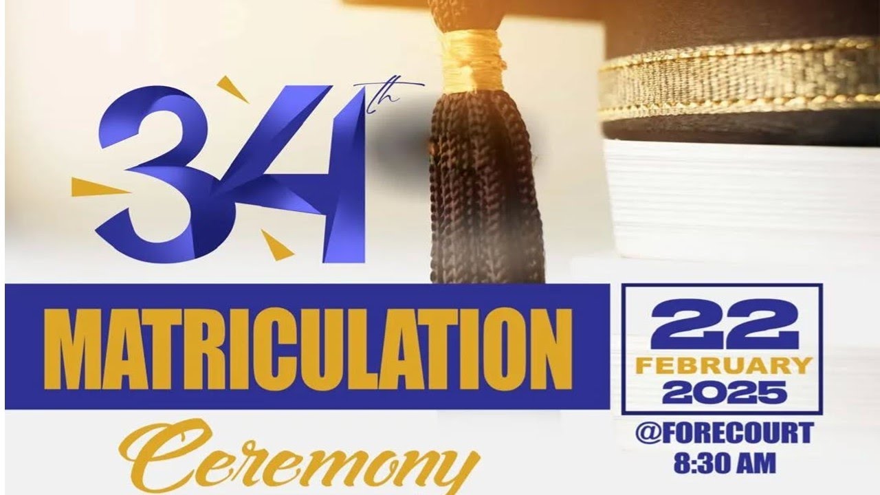 Ghana Communication Technology University 34th Matriculation Ceremony