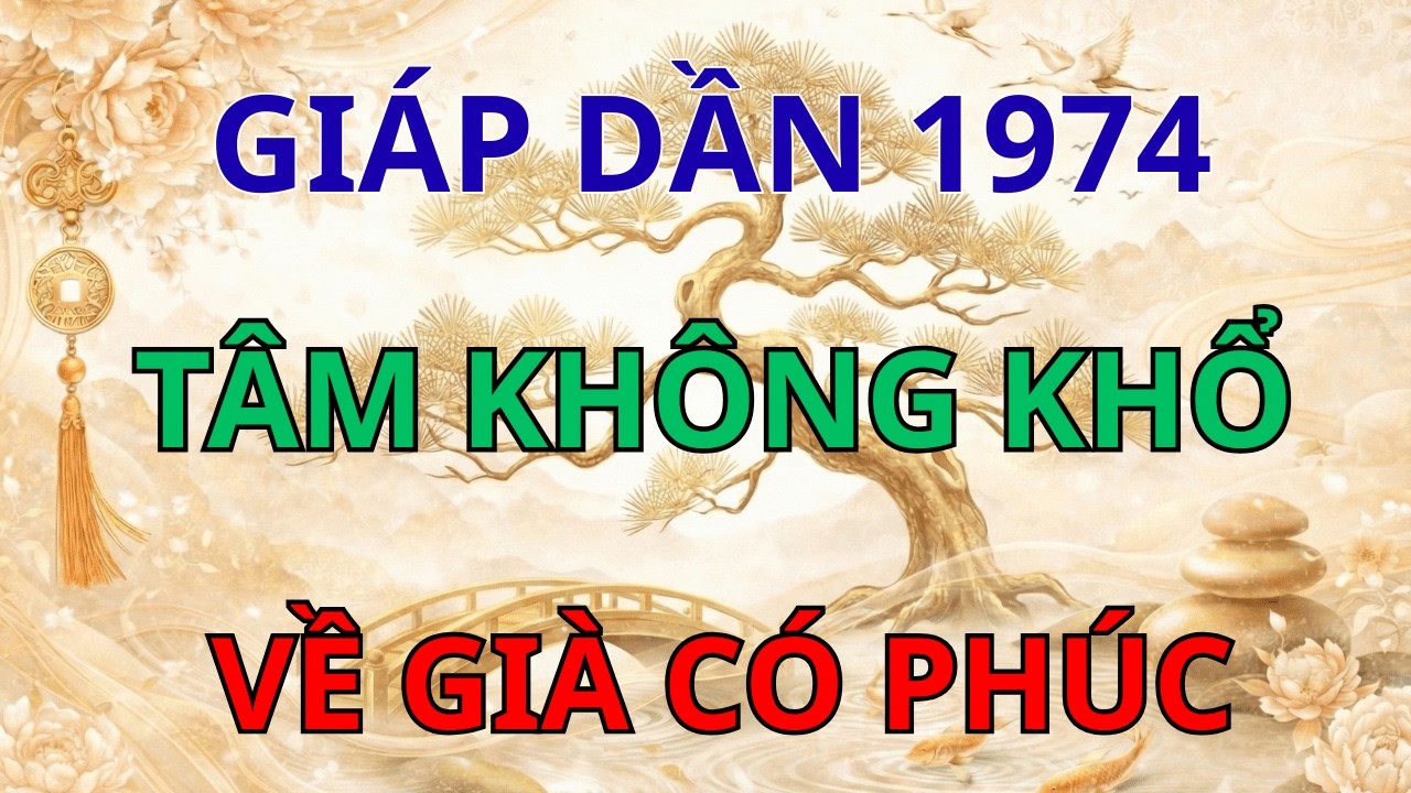 Giáp Dần 1974: Thân Cực Nhưng Tâm An, Gánh Hết Khổ Đau Phước Báu Đổ Về Hậu Vận!
