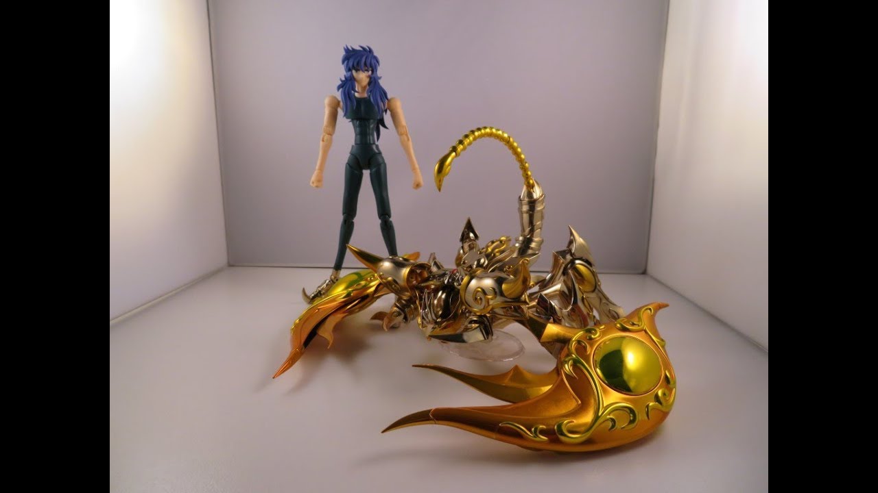 Milo de Escorpio SOG Myth Cloth Ex Bandai Revisión en español