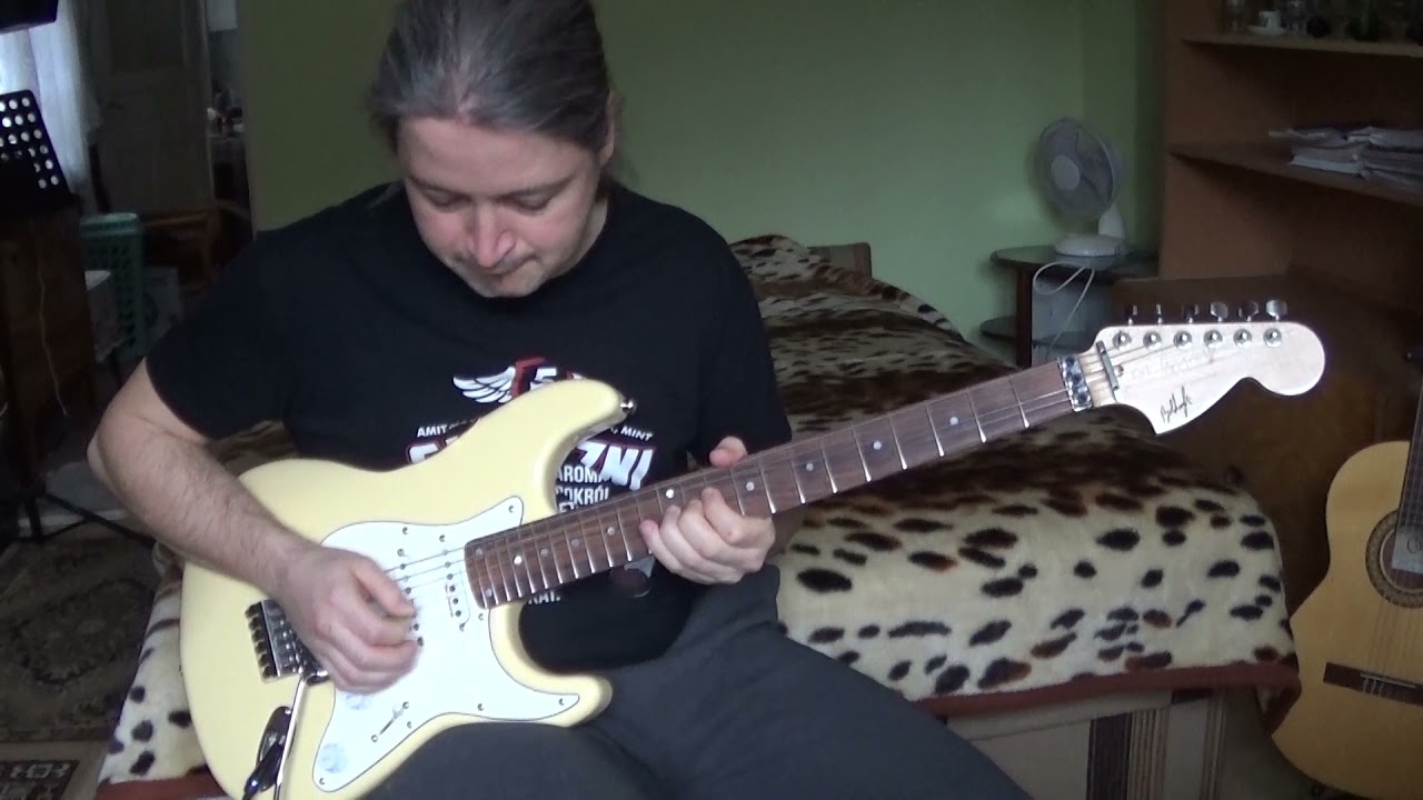 Bruce Dickinson - The Tears Of The Dragon (guitar solo cover)
