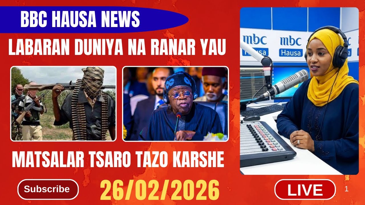 BBC HAUSA LABARAN DUNIYA NA RANAR YAU 