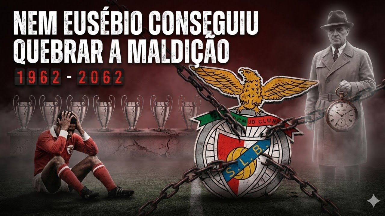 A MALDIÇÃO De Béla Guttmann: BENFICA não consegue mais vencer na Europa!