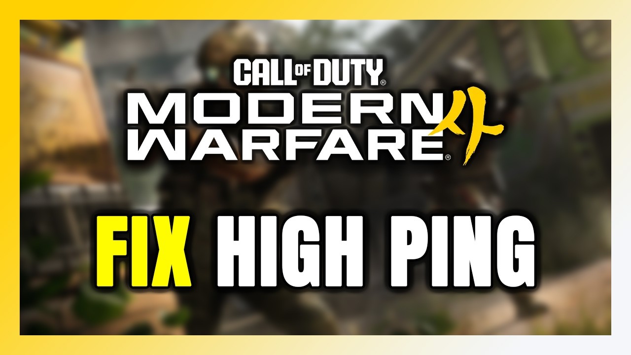 Как ИСПРАВИТЬ высокий пинг и потерю пакетов в Call of Duty: MW 4 Beta!