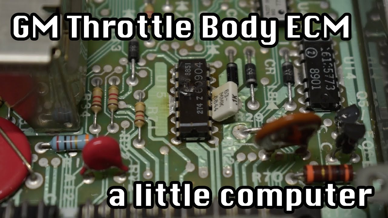Replacing a DELCO 60904 on a GM Throttle Body ECM