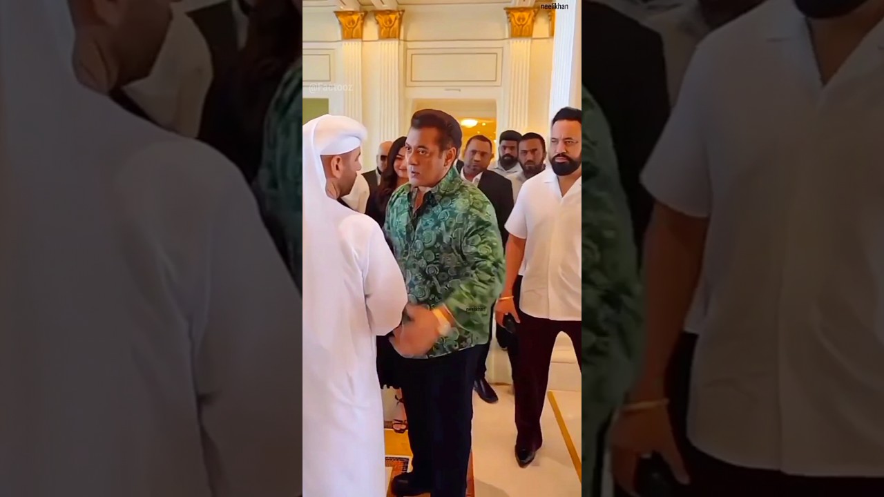 Why Salman khan always Invited in Dubai Wedding's #shortvideo