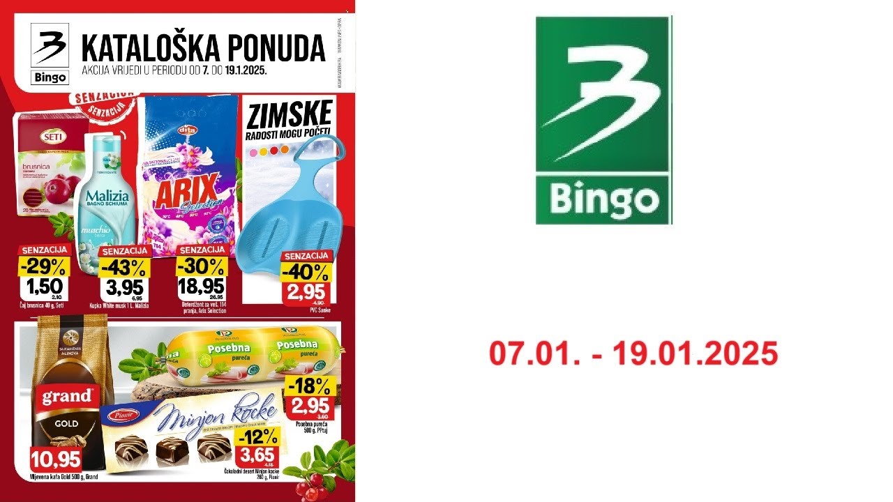 Bingo katalog - 07.01. - 19.01.2025.