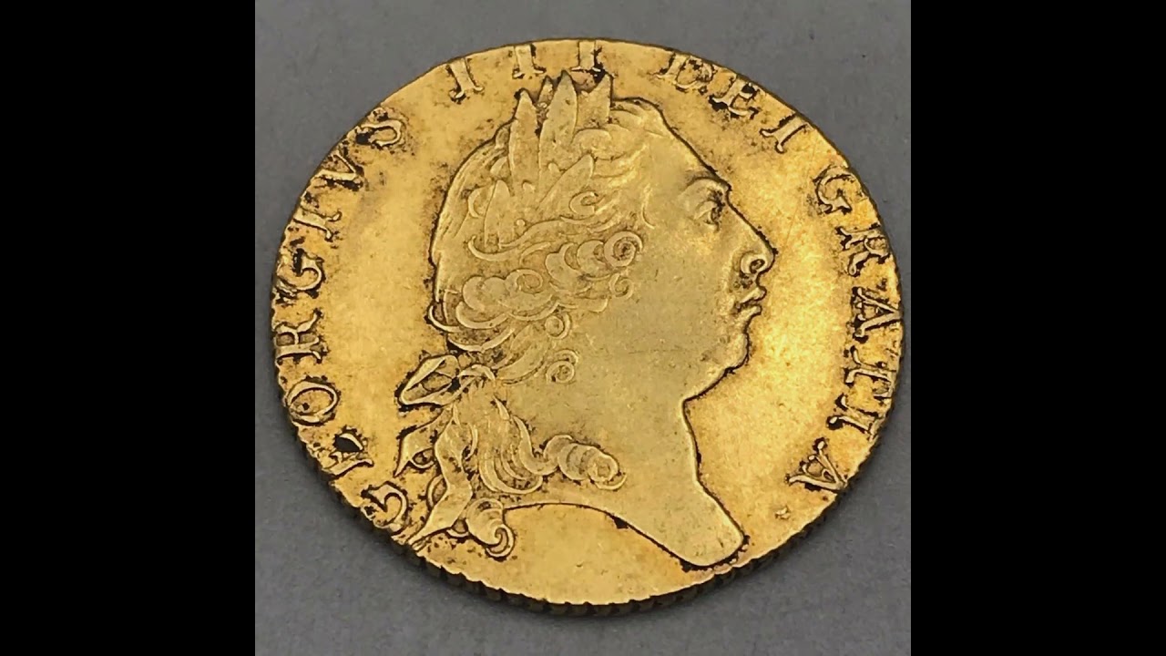 George III 1798 Gold Guinea going under the hammer in our Sunday 12pm Sale.