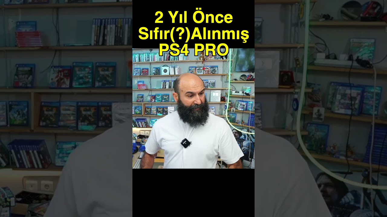 Online Satış Sitelerine Dikkat SIFIR PS4 PRO