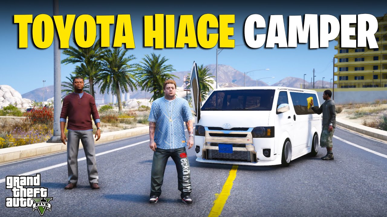Jaffar Ki New Toyota Hiace Camper | Michael President Series | Gta 5 Gameplay