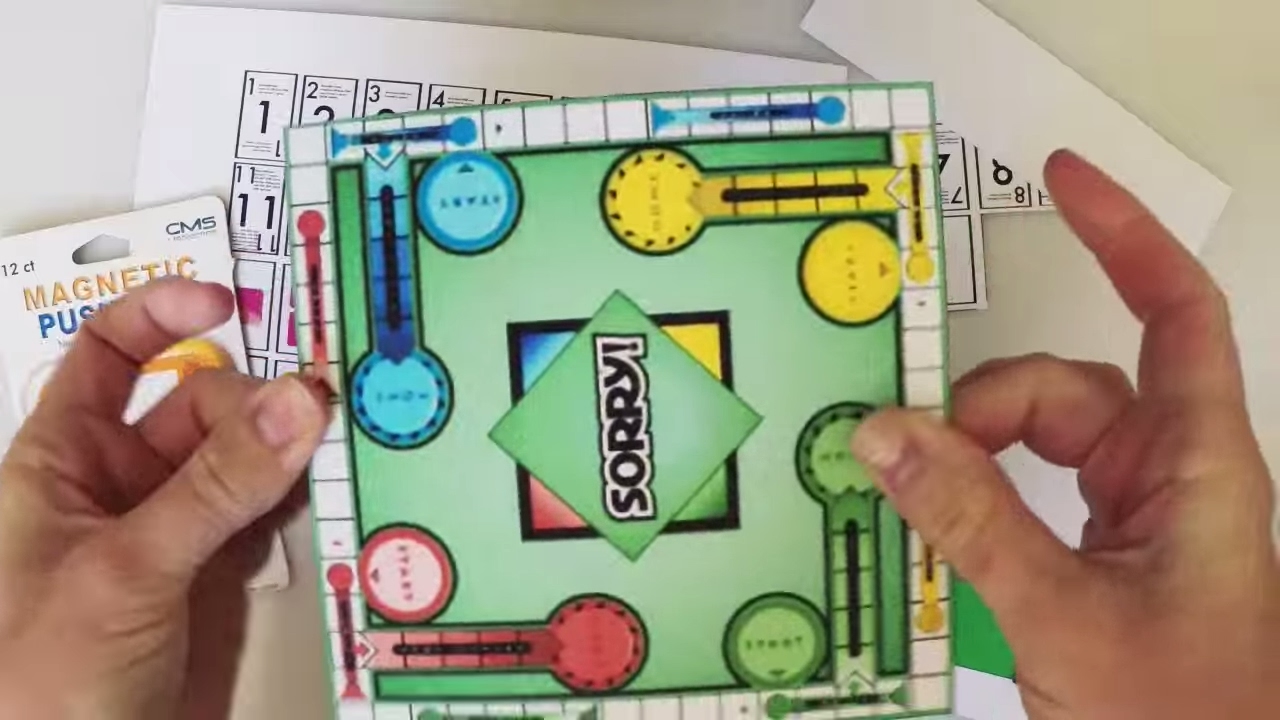 DIY   SORRY Board Game
