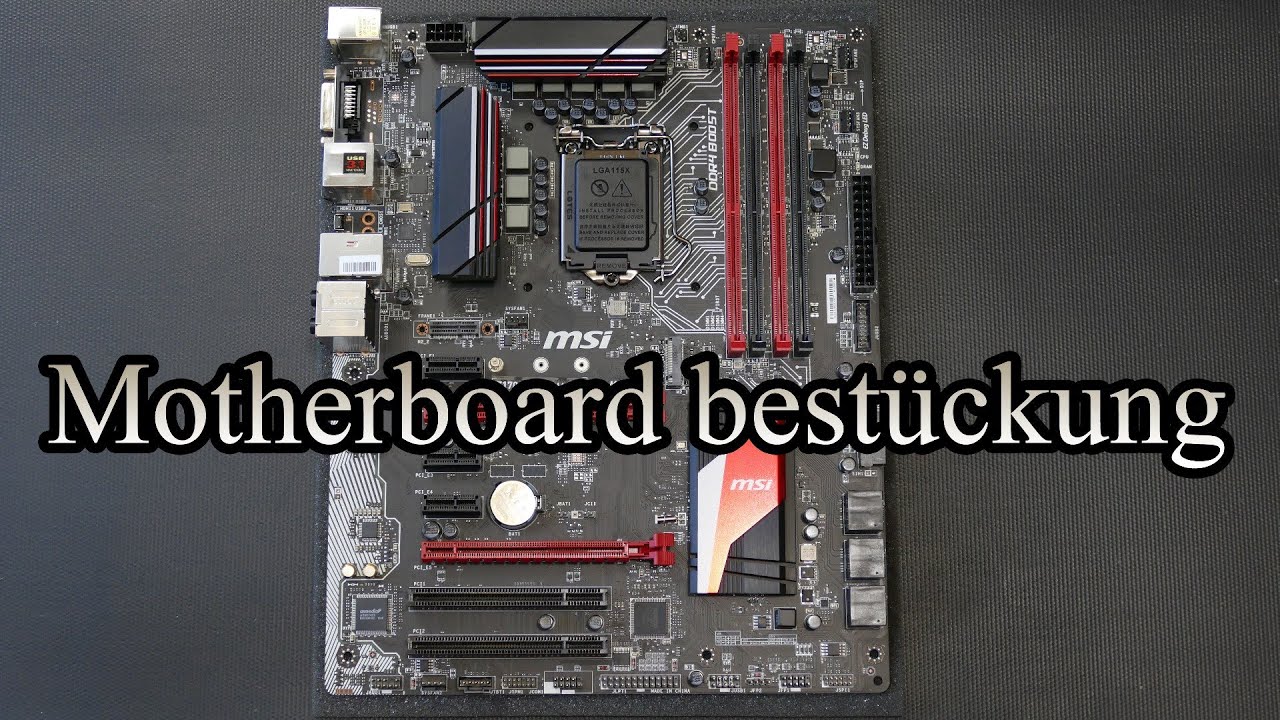 Motherboard best&uuml;ckung - DickerYoshi 4K