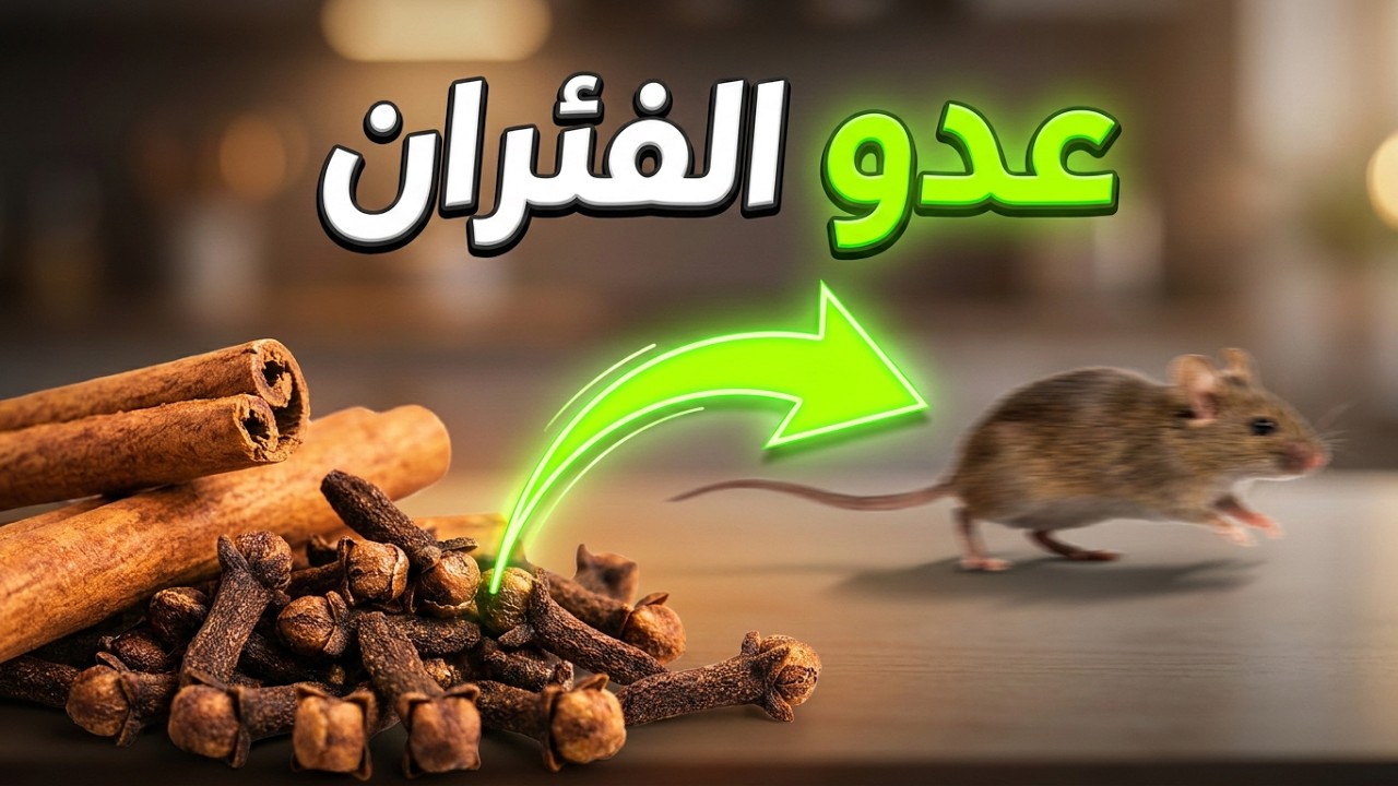 وداعًا للفئران للأبد🐀افضل طريقة للتخلص من الفيران للابد وصفة لطرد الفيران والحشرات وصفة منزلية 
