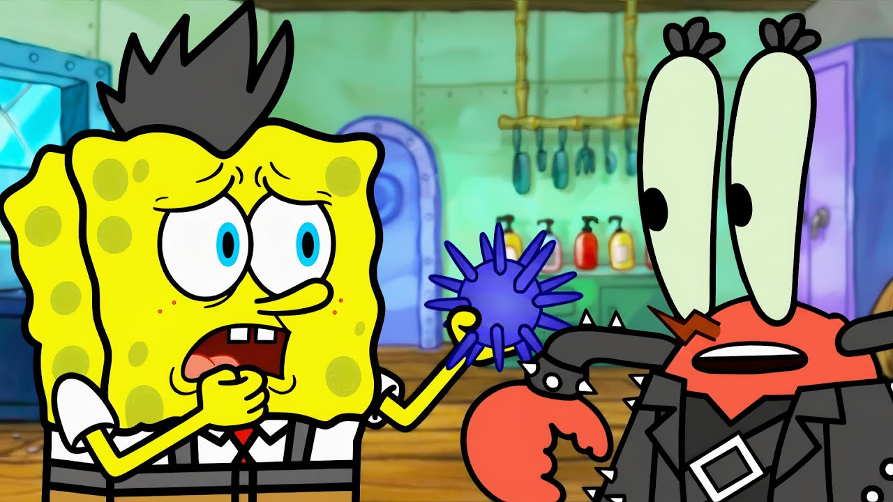 SpongeBob Removing an Urchin! (KPop Demon Hunters Animation)