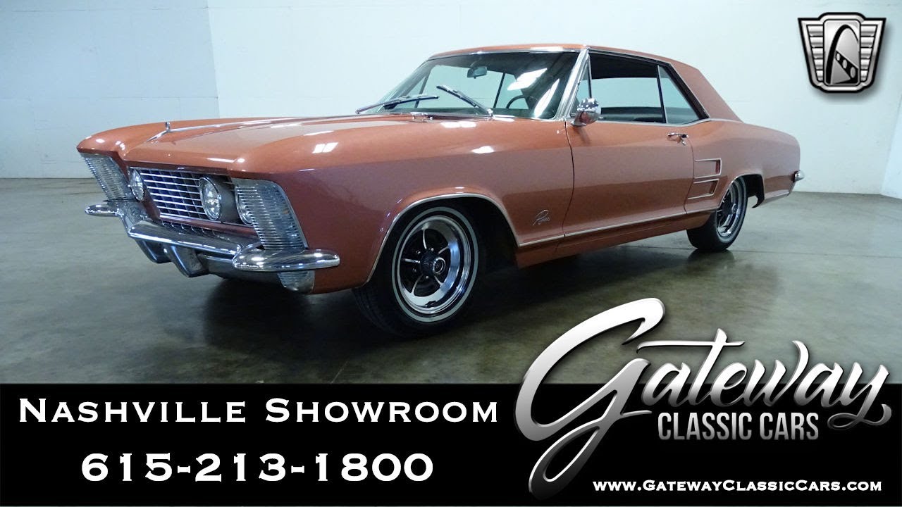 1964 Buick Riviera, Gateway Classic Cars Nashville, 1479NSH