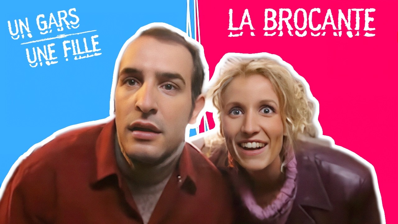 Un Gars, Une Fille - Brocante et cambriolage | Le couple à bout | COMPILATION