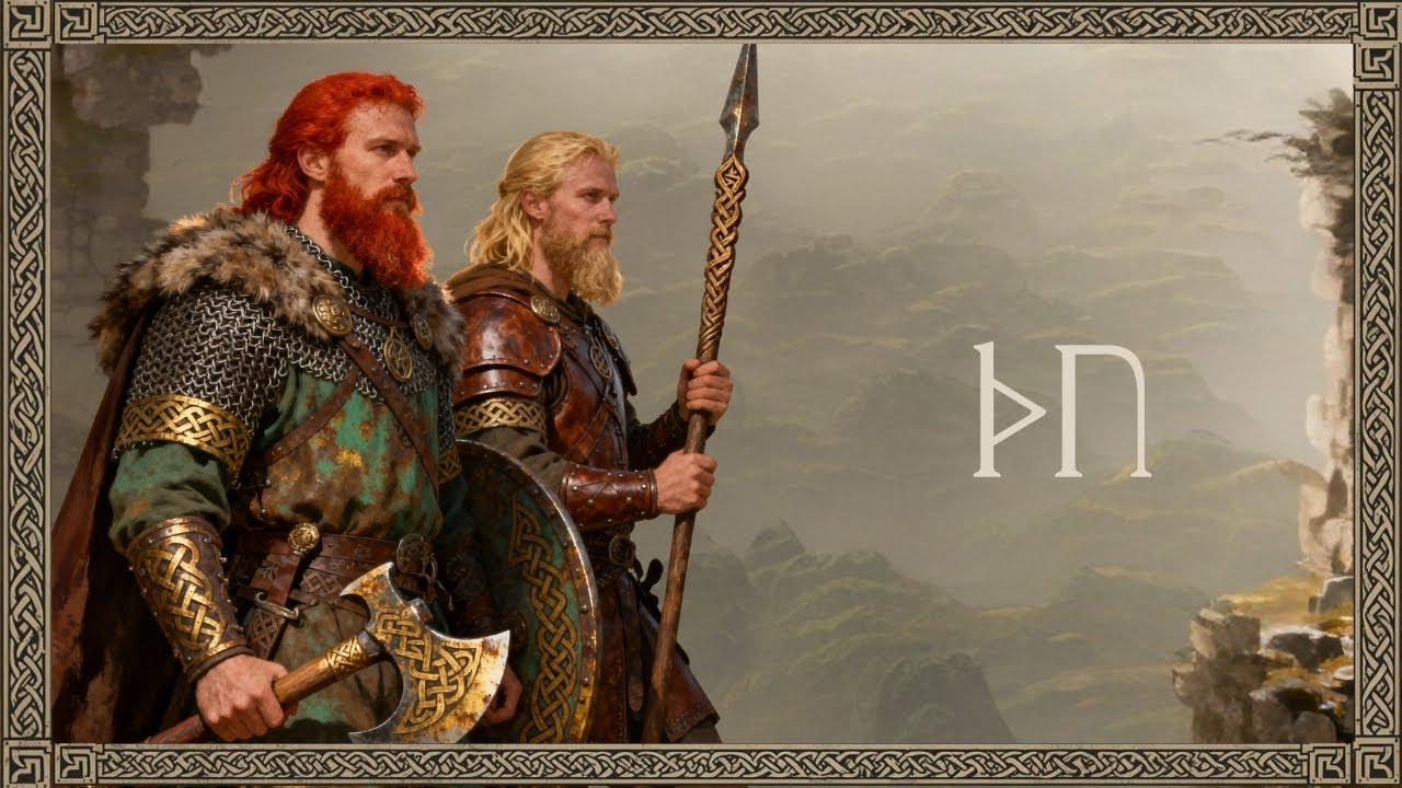 Modi and Magni | Thor's Giant-Born Sons | Norse Song