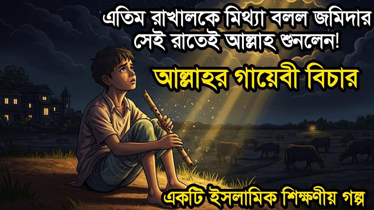 লোভী জমিদার ও এতিম রাখালের দোয়া | আল্লাহর গায়েবী বিচার | ইসলামিক শিক্ষণীয় গল্প