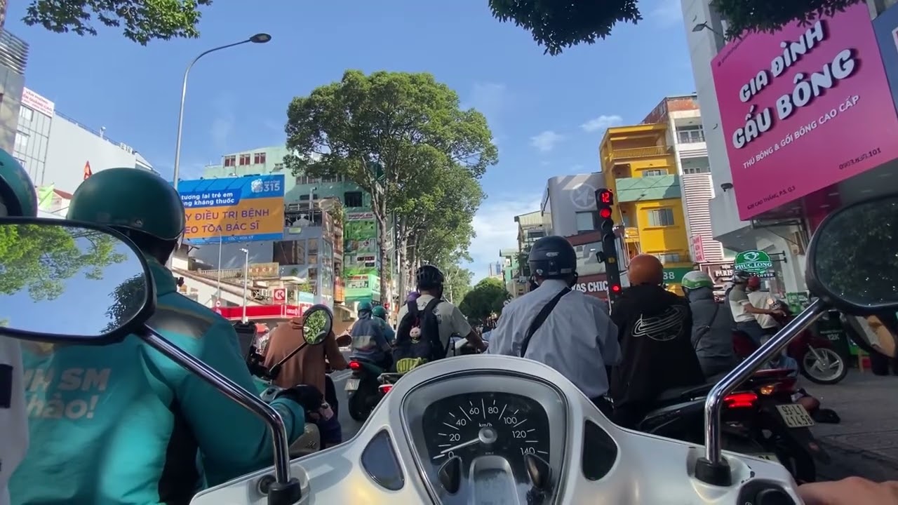 WORST TRAFFIC DAY IN SAIGON - crazy riders everywhere! | SAIGON CRAZY MORNING TRAFFIC