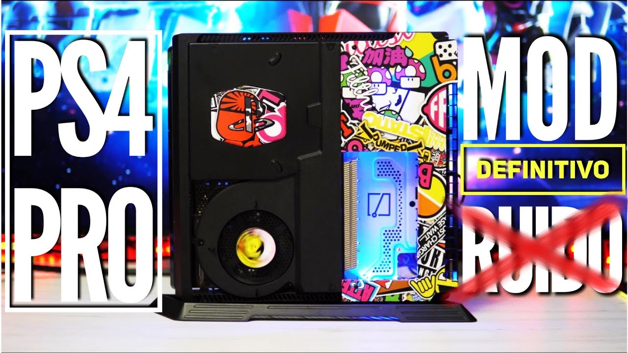 PS4 PRO MOD DEFINITIVO | ¡¡ Adiós al ruido y el sobrecalentamiento para siempre !!