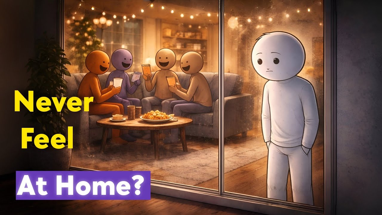 Why You Never Feel “At Home” Around People (Psychology Explains It)