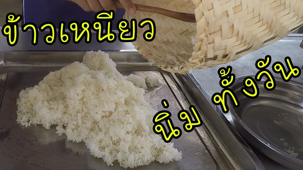 นึ่งข้าวเหนียวให้นิ่มทั้งวัน ทำอย่างไร นึ่งขายกำไรดีมาก #บ้านเราสตอรี่