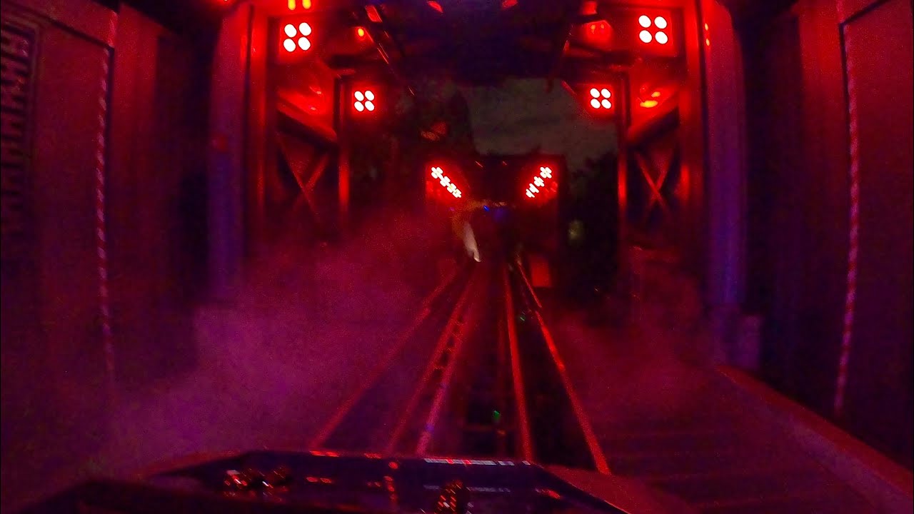 VelociCoaster POV 4K 60fps Front Row Nighttime Universal’s Islands Of Adventure Orlando, FL