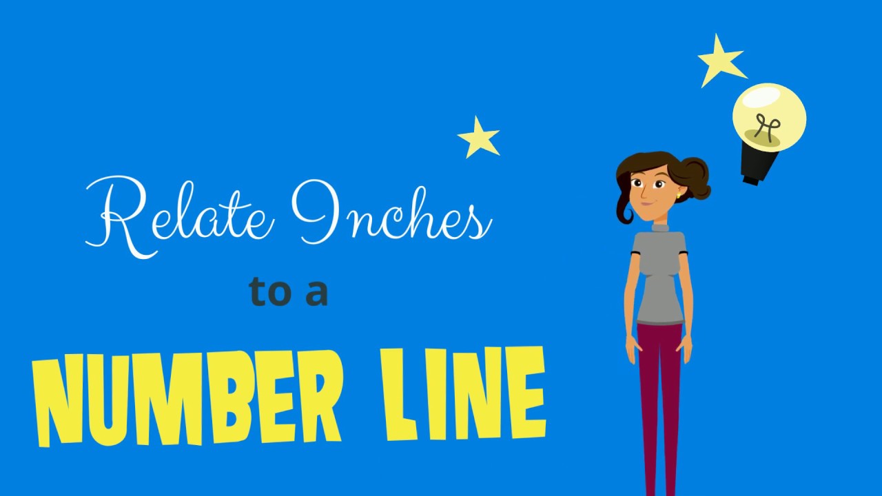 Relate Inches to a Numberline