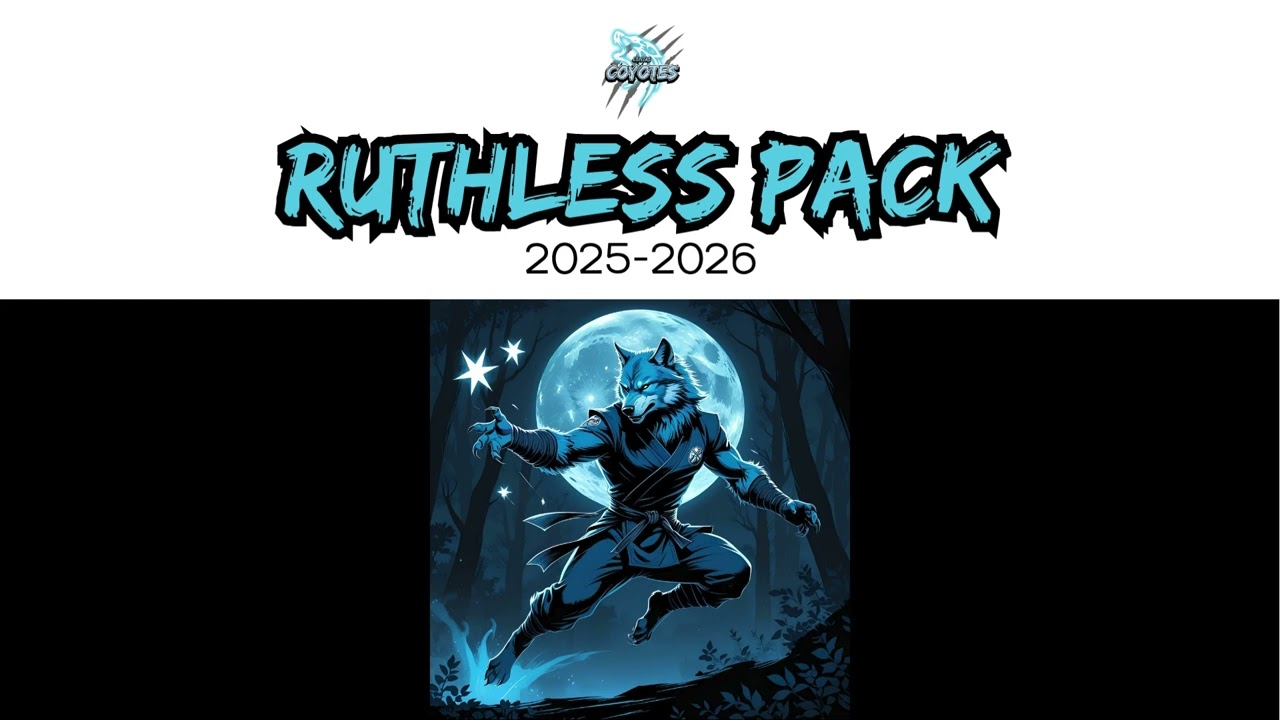 Centre Coyotes - Ruthless Pack mix 2025-26