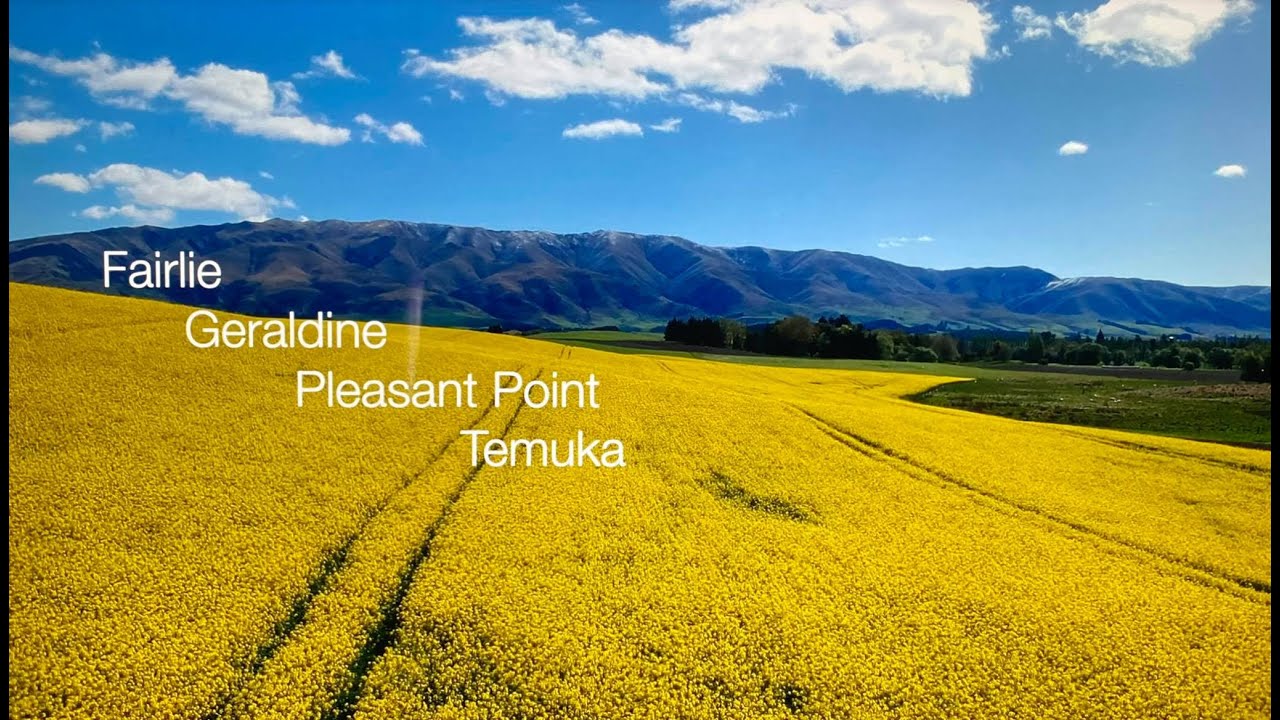 Fairlie - Geraldine - Pleasant Point - Temuka , New Zealand