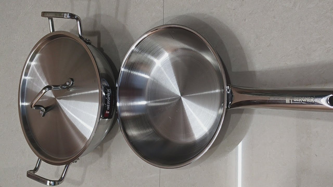 Tri-ply steel cookware set from #bergner #amazon #kitchen 