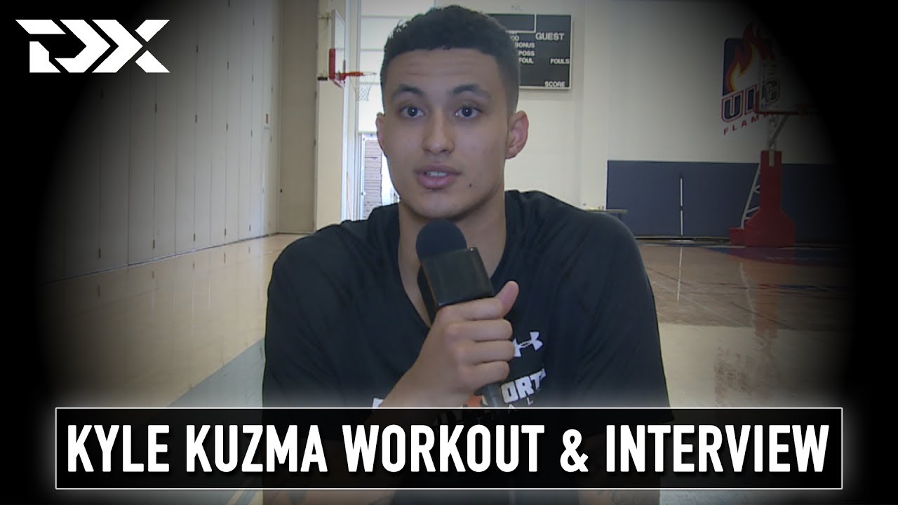Kyle Kuzma NBA Pre-Draft Workout and Interview