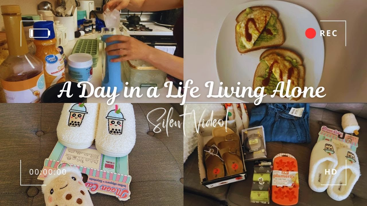 Marshalls Haul I Day off | Living Alone | Silent Vlog | Silent Diaries