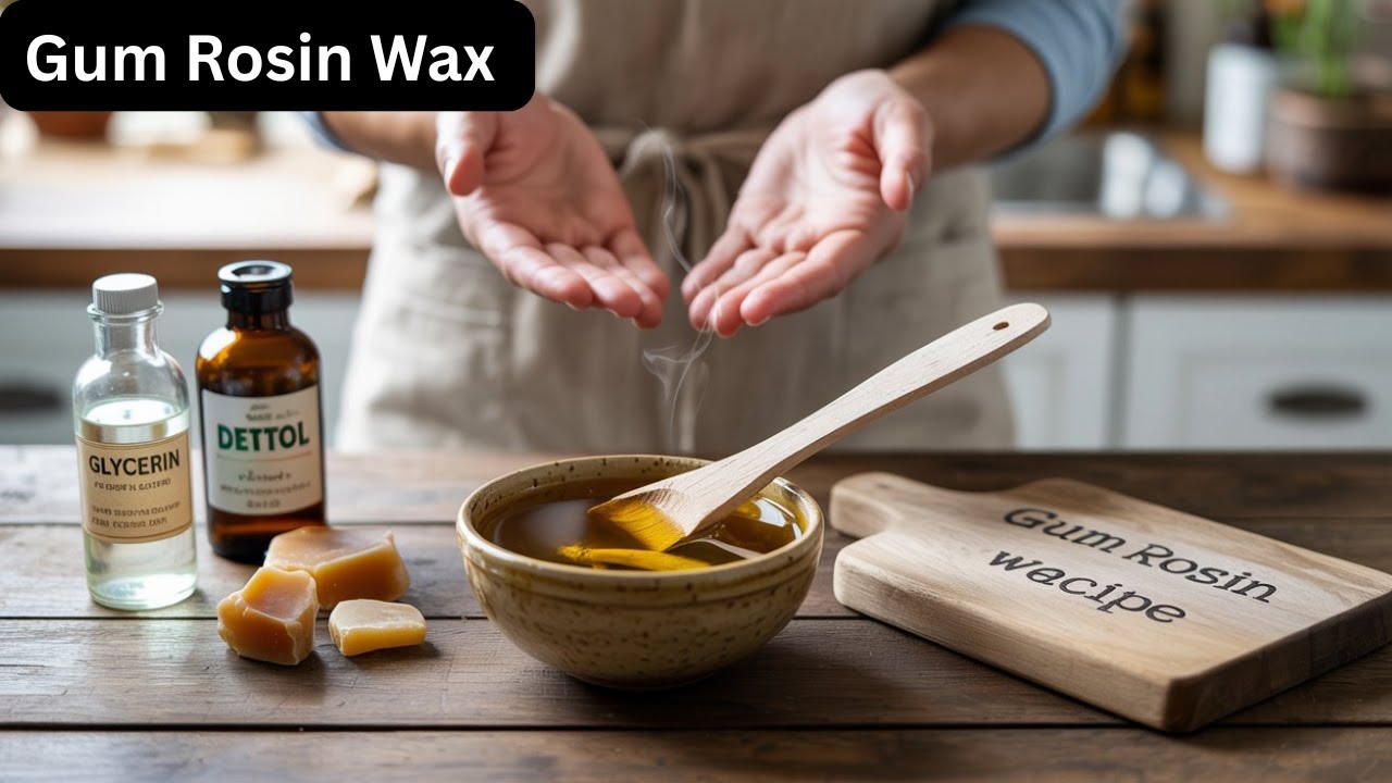 How to Make Herbal Wax Using Gum Rosin