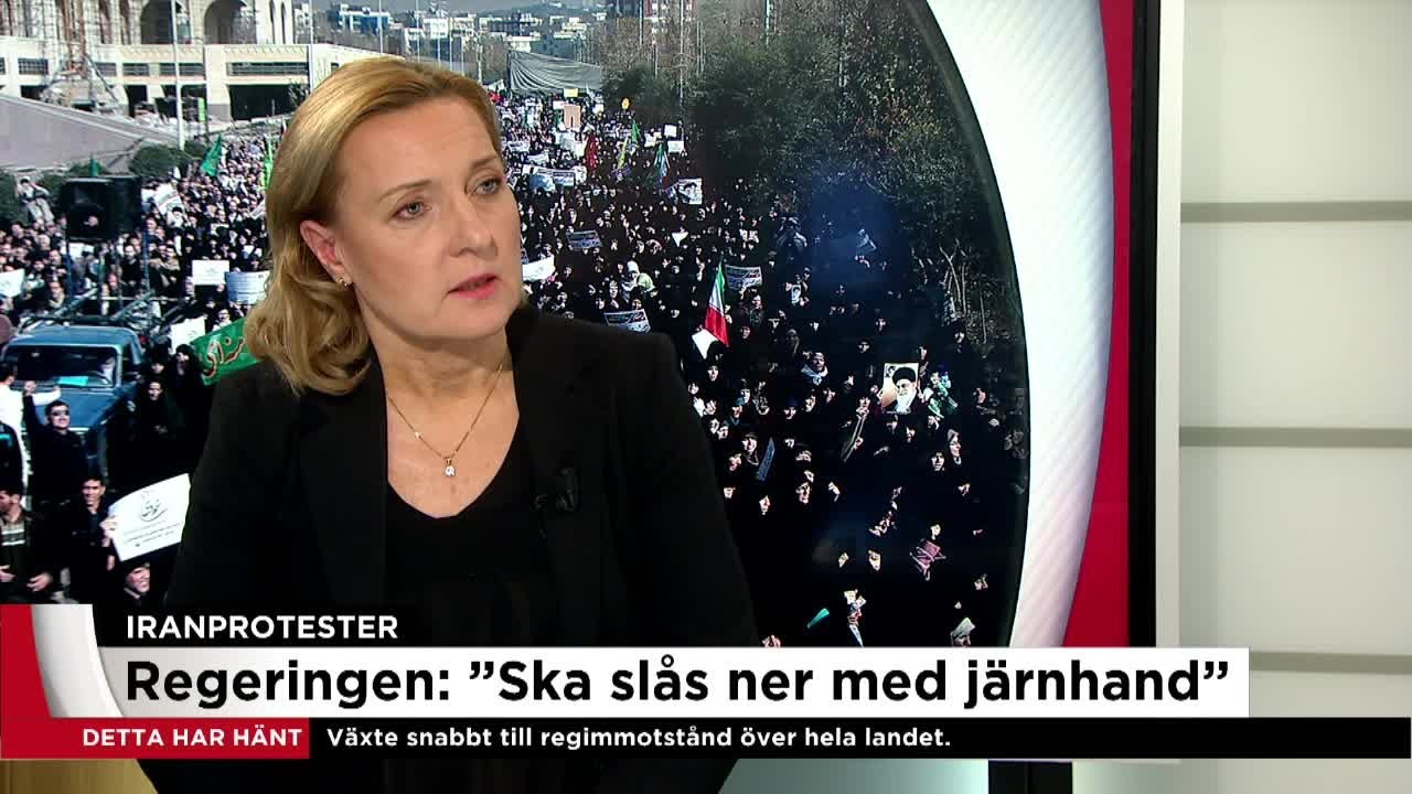 Bakgrund: Därför är det oroligt i Iran  - Nyheterna (TV4)