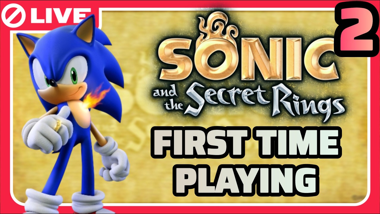 FIRST TIME Playing - Sonic and the Secret Rings! (Pt. 2)