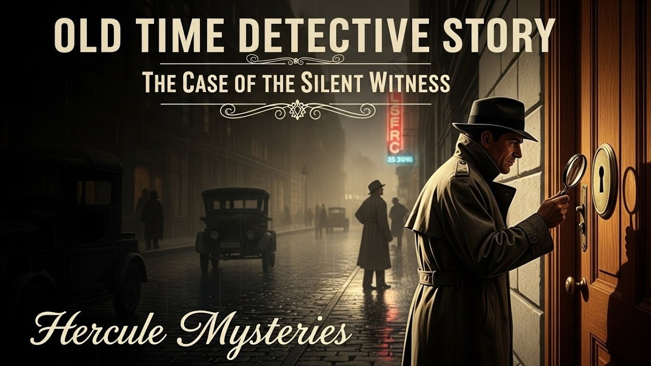 Old Time Detective Story: The Case of the Silent Witness | Hercule Mysteries