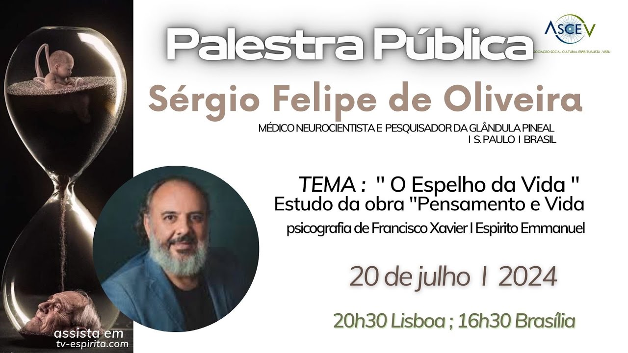 Palestra Pública 20/07/2024 com Dr. Sérgio Felipe de Oliveira 