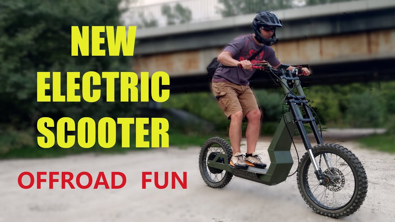 New Electric Scooter V Zero Off-Road Fun