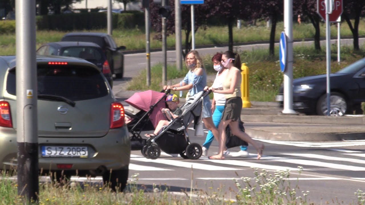Jastrzębie-Zdrój w czerwonej strefie 14.08.2020