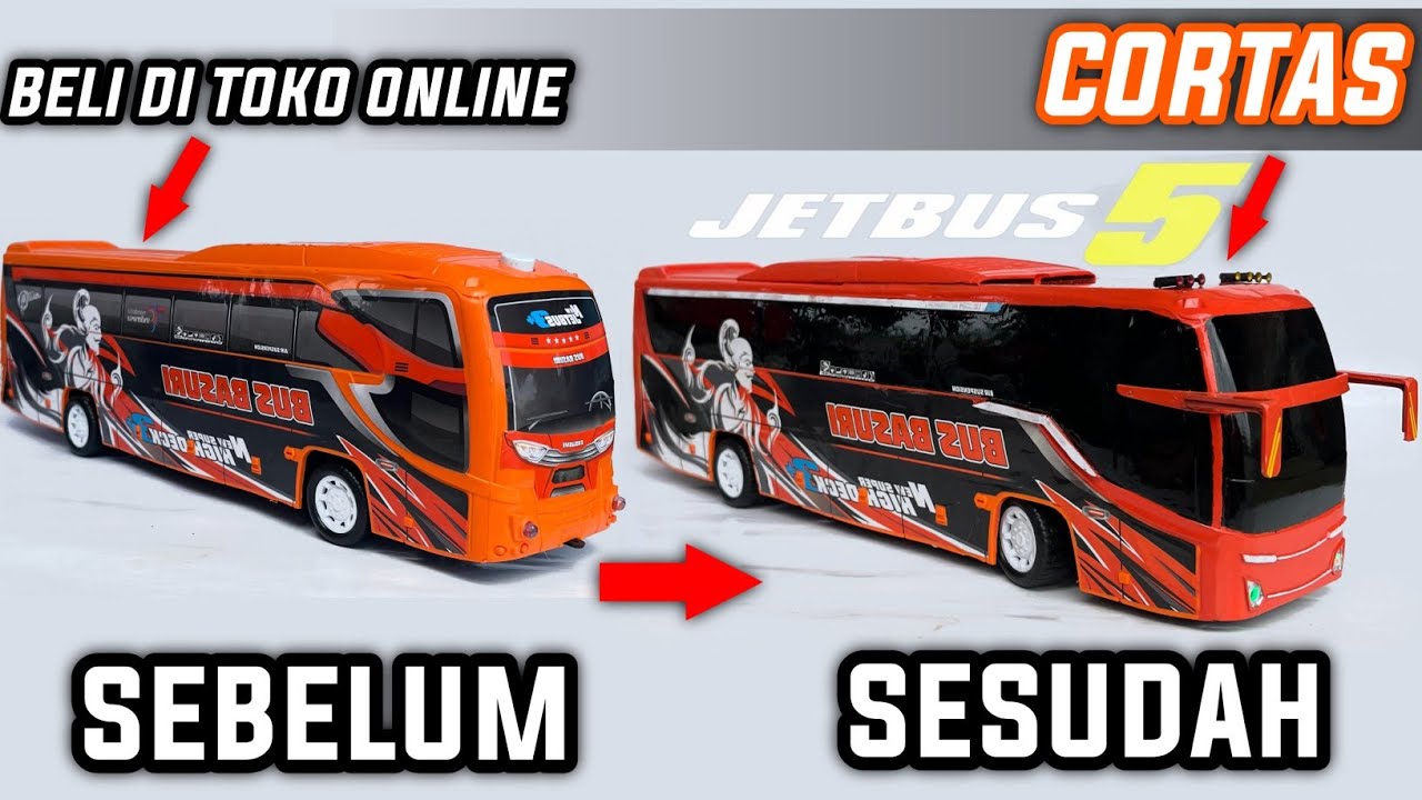MODIF BUS BASURI MENJADI BUS JB5 SHD