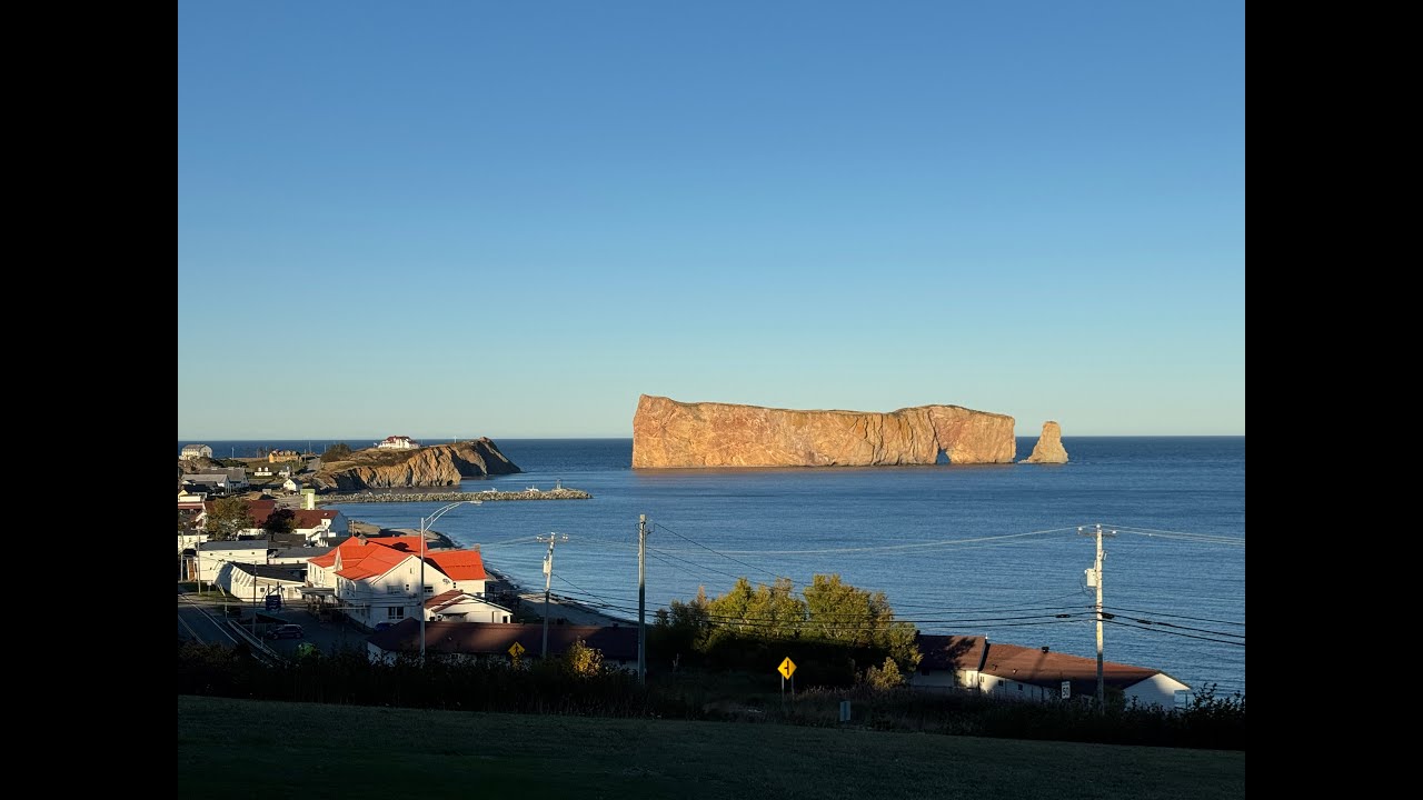 Gaspé Peninsula - 4: 加斯佩半岛自驾游，沿着132路过省立公园，历史遗迹，好喝的咖啡店，还有草莓农场，古董店，入住Perce海景房，晚餐海鲜大餐吃到撑