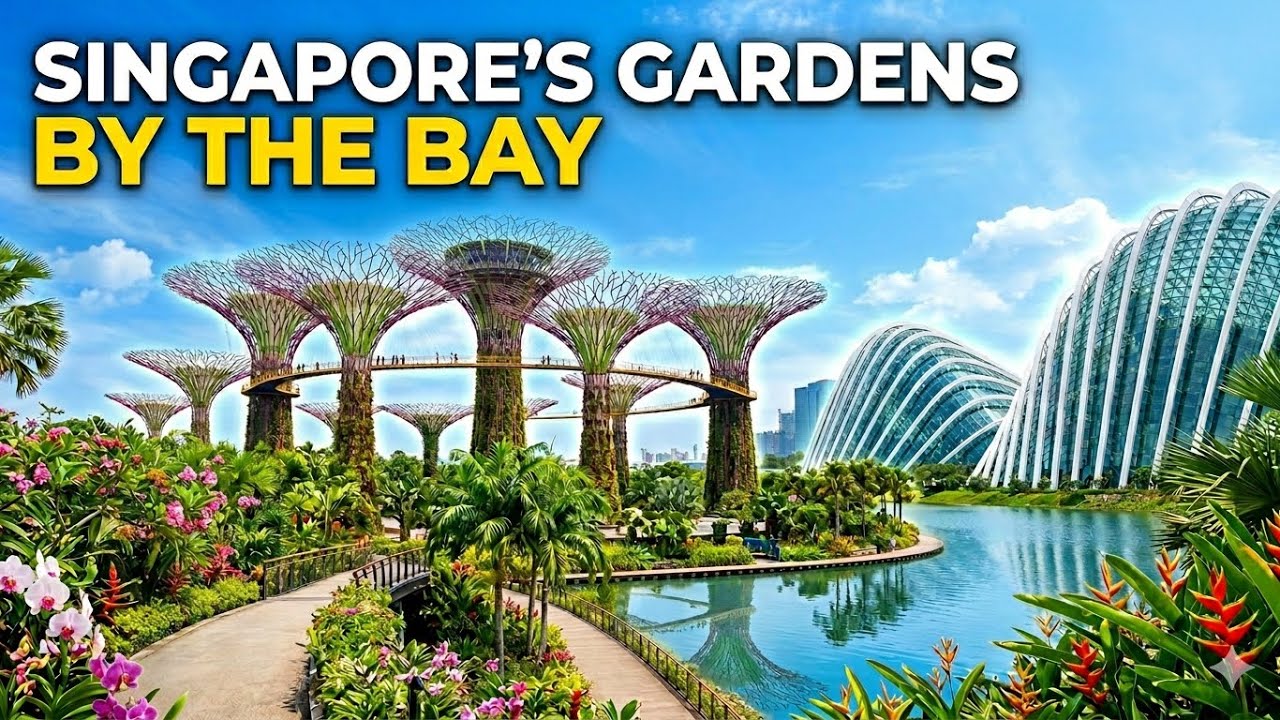 WALKING TOUR | SINGAPORE - Gardens by the bay, may 2024