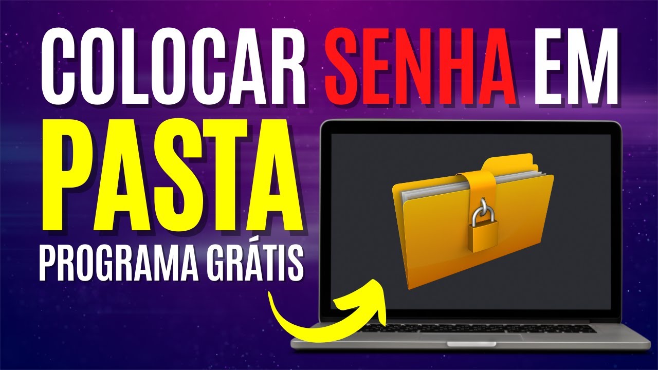 COLOCAR SENHA EM QUALQUER PASTA DO PC COM PROGRAMA (Fácil)
