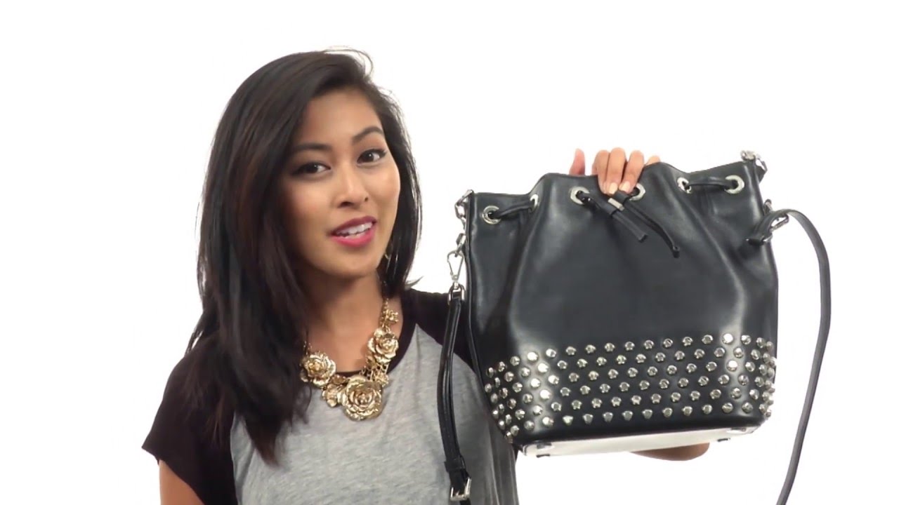MICHAEL Michael Kors Dottie Large Studded Bucket Bag  SKU:8703761